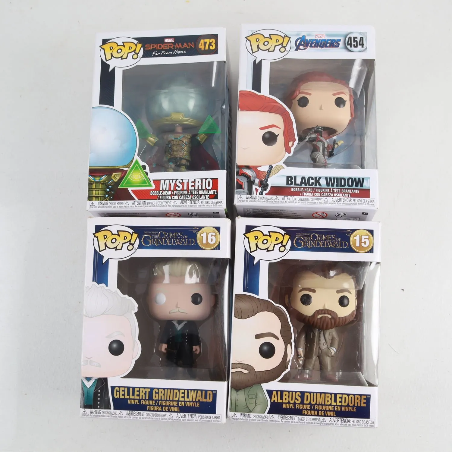 Figurer, Funko pop, 4st.