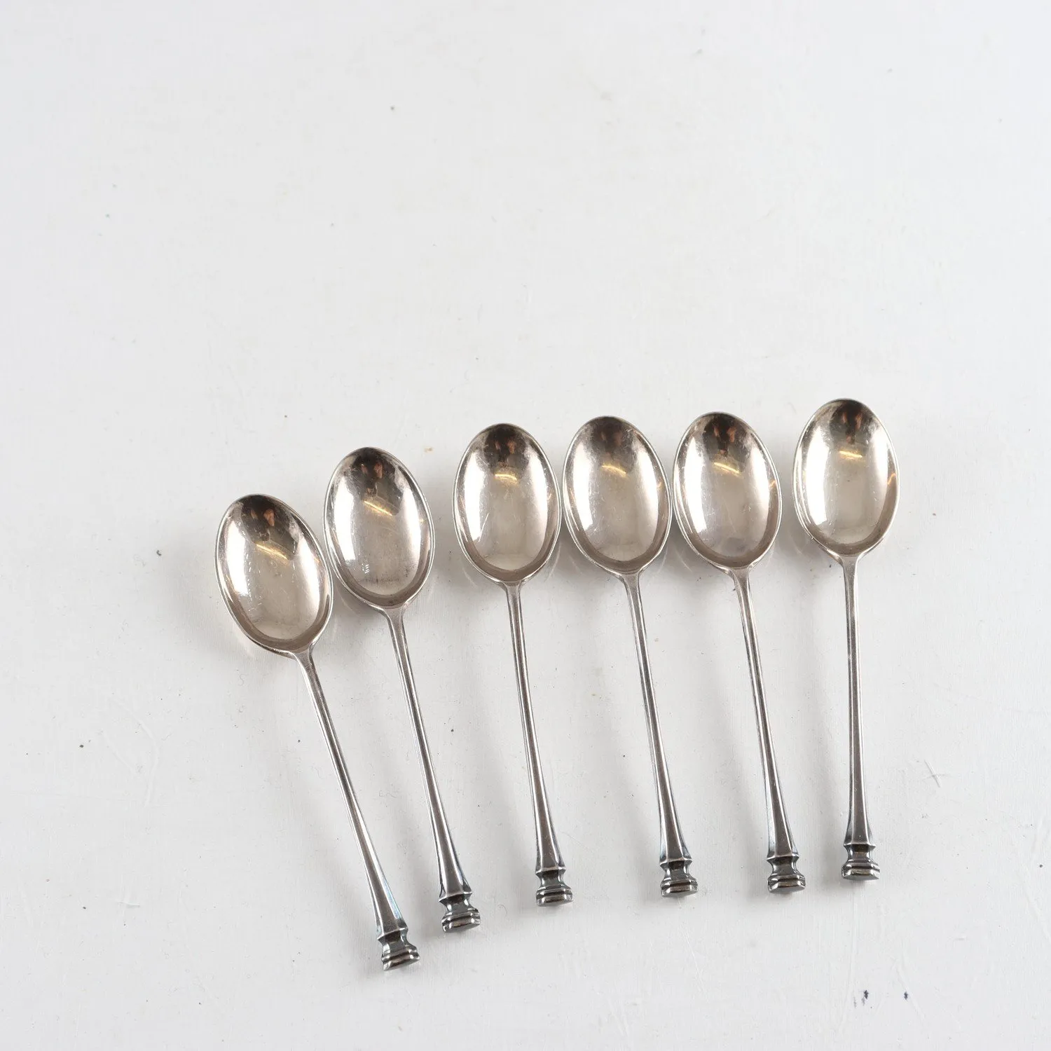 Kaffeskedar, silver, Sheffield, 1941, 6 st.