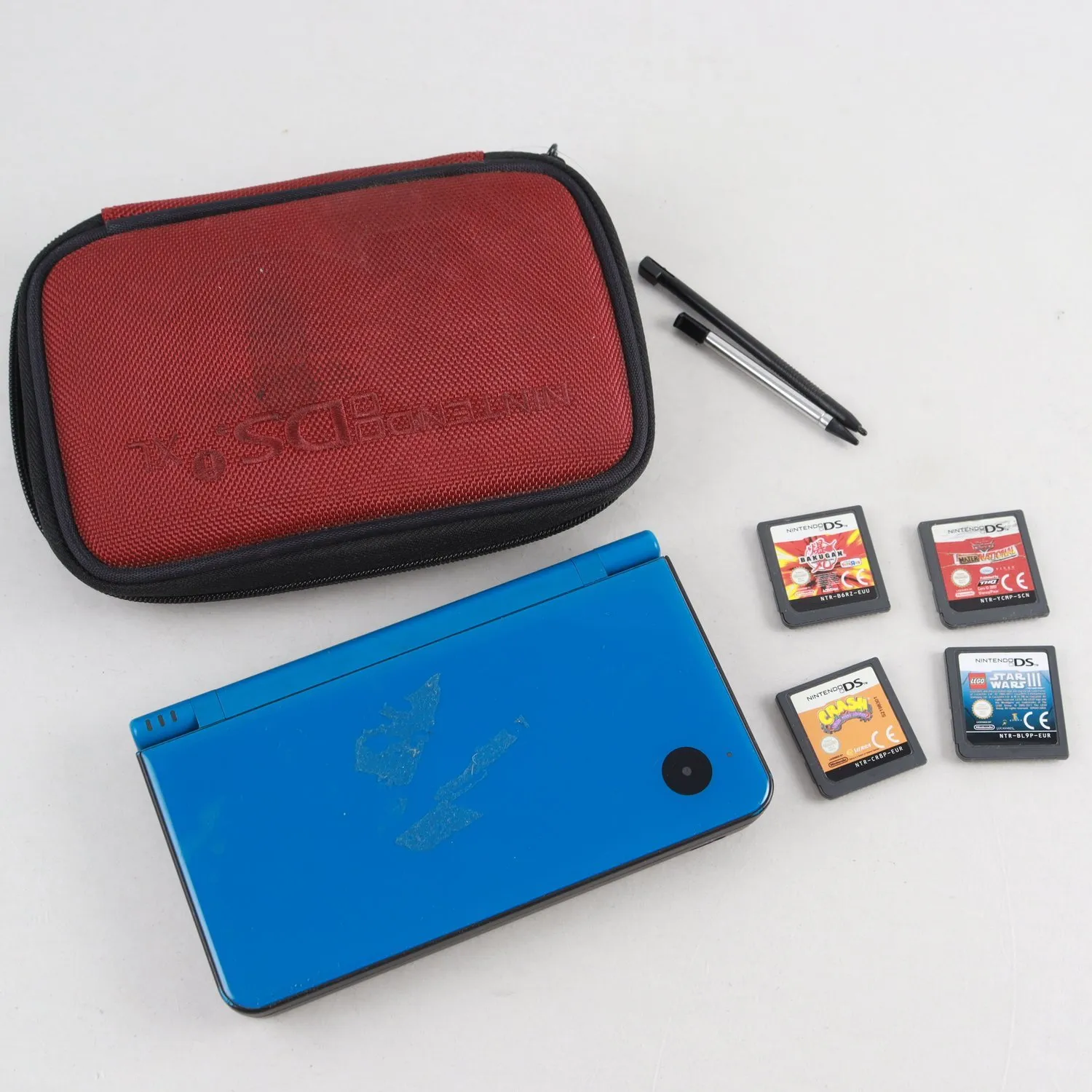 Nintendo DS XL Med 4 spel,