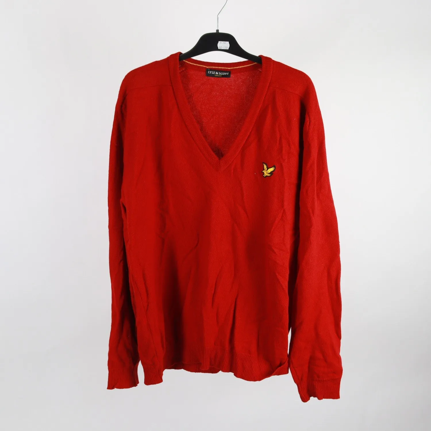 Stickad tröja, Lyle & Scott Vintage, 100% ull, stl. XXL