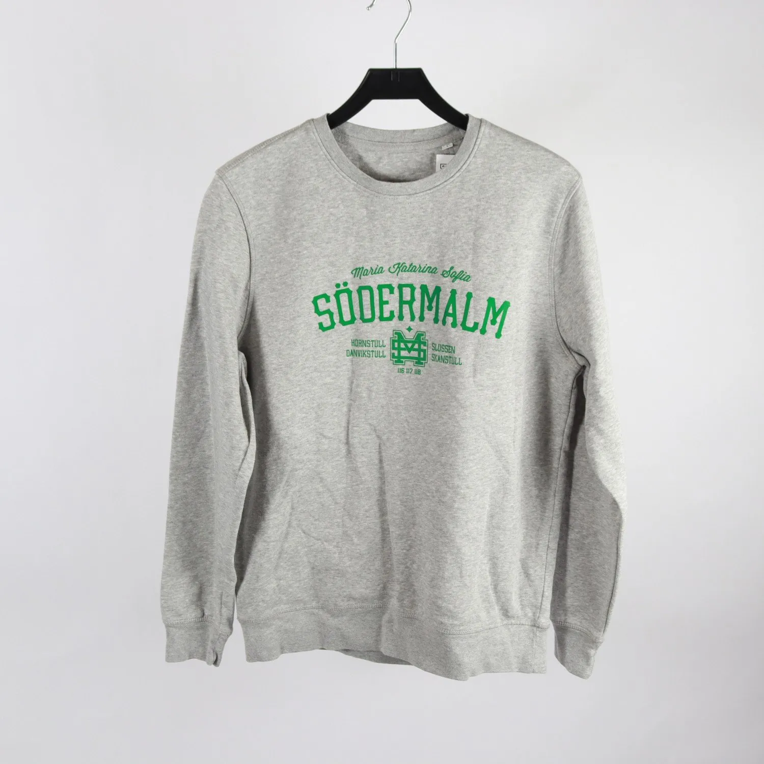 Sweatshirt, Södermalm, grå, stl. L