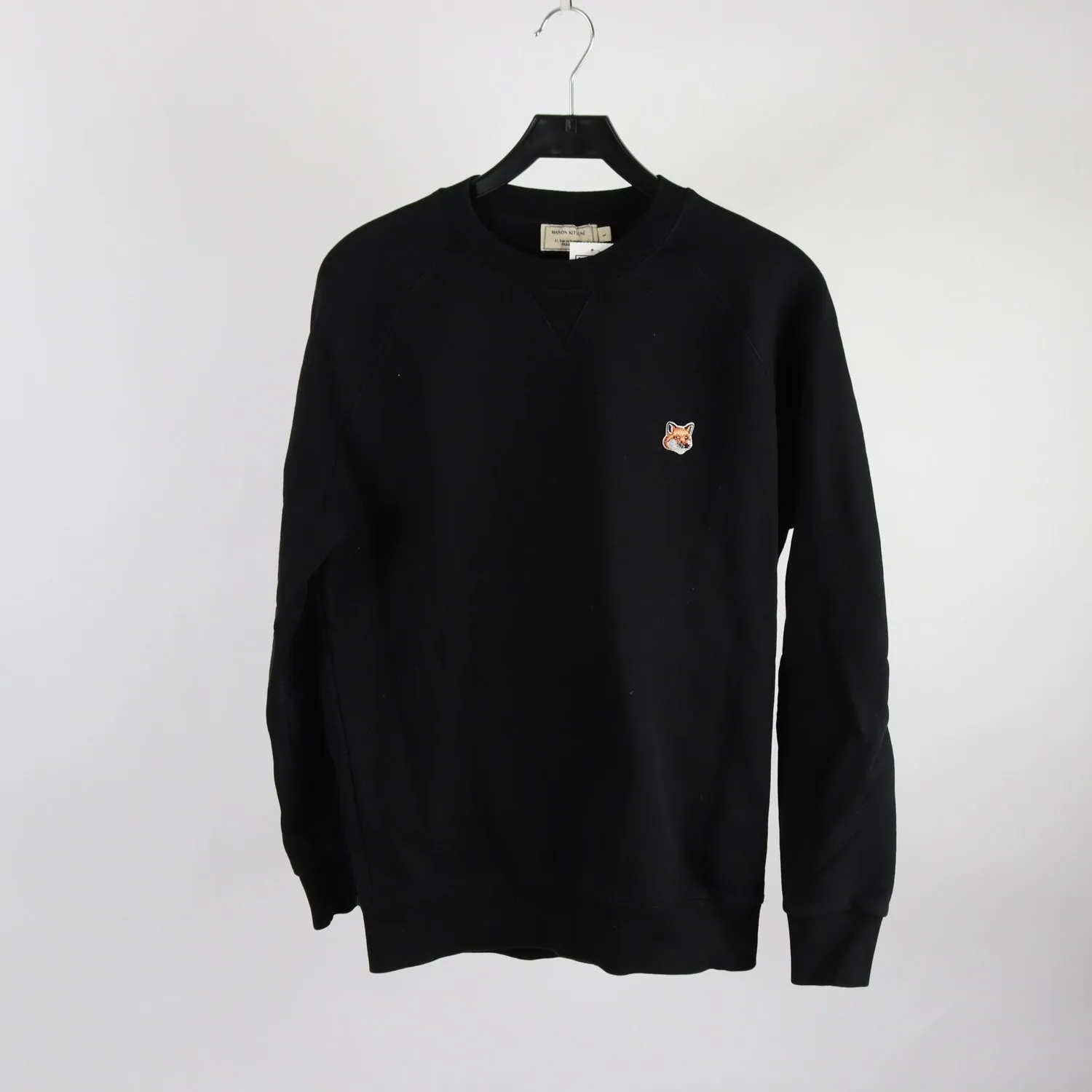 Sweatshirt, Maison Kitsunè, svart, stl. L