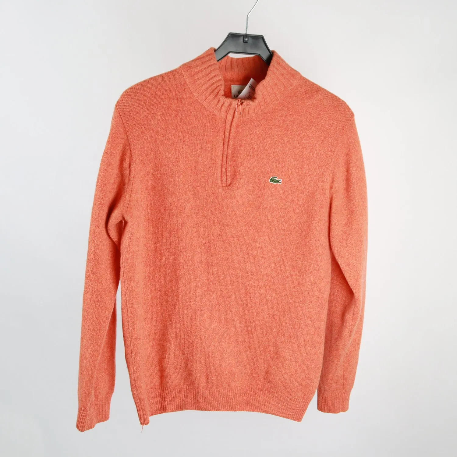 Tröja, Lacoste, orange, stl. 3 (M?)