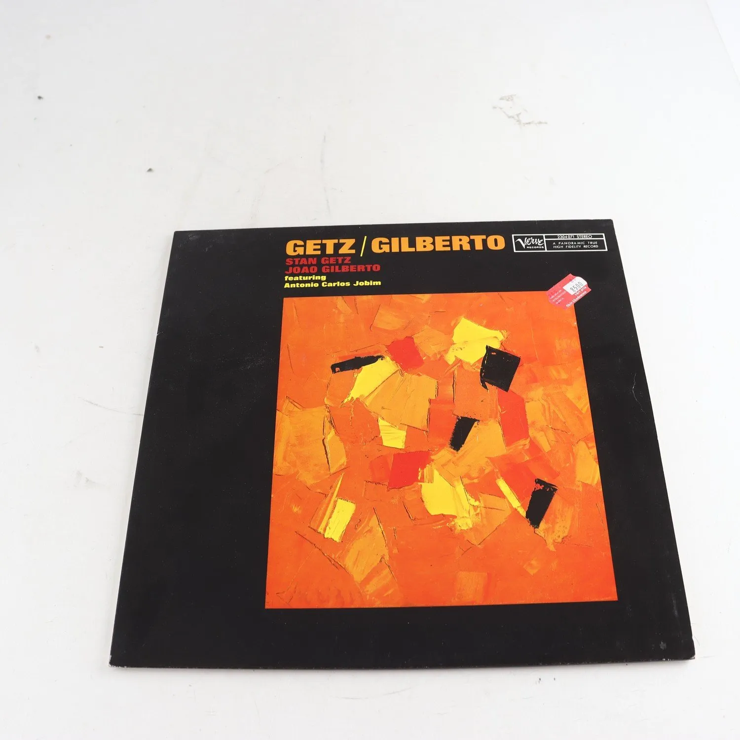 LP Stan Getz / João Gilberto Featuring Antonio Carlos Jobim, Getz / Gilberto