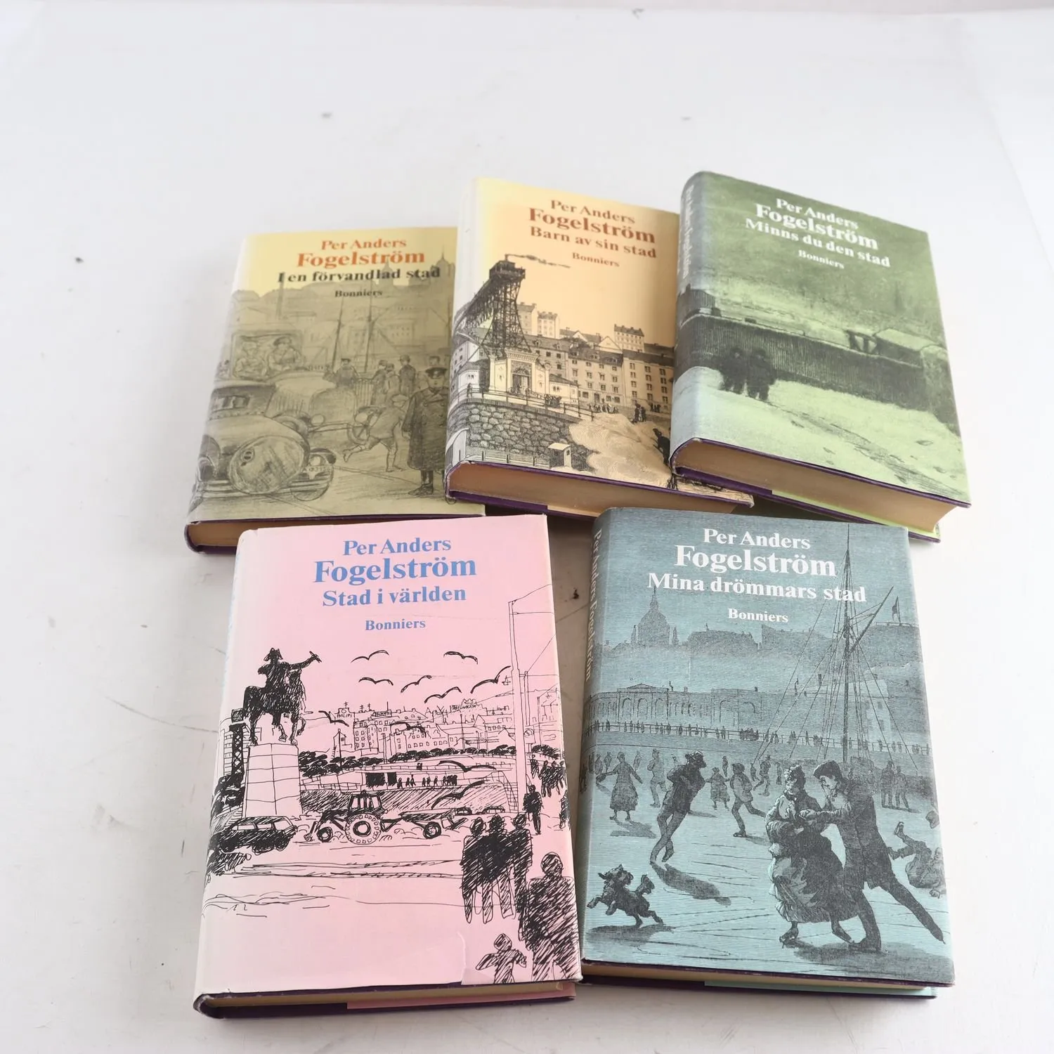 Per Anders Fogelström, Stadserien, Vol. 1-5