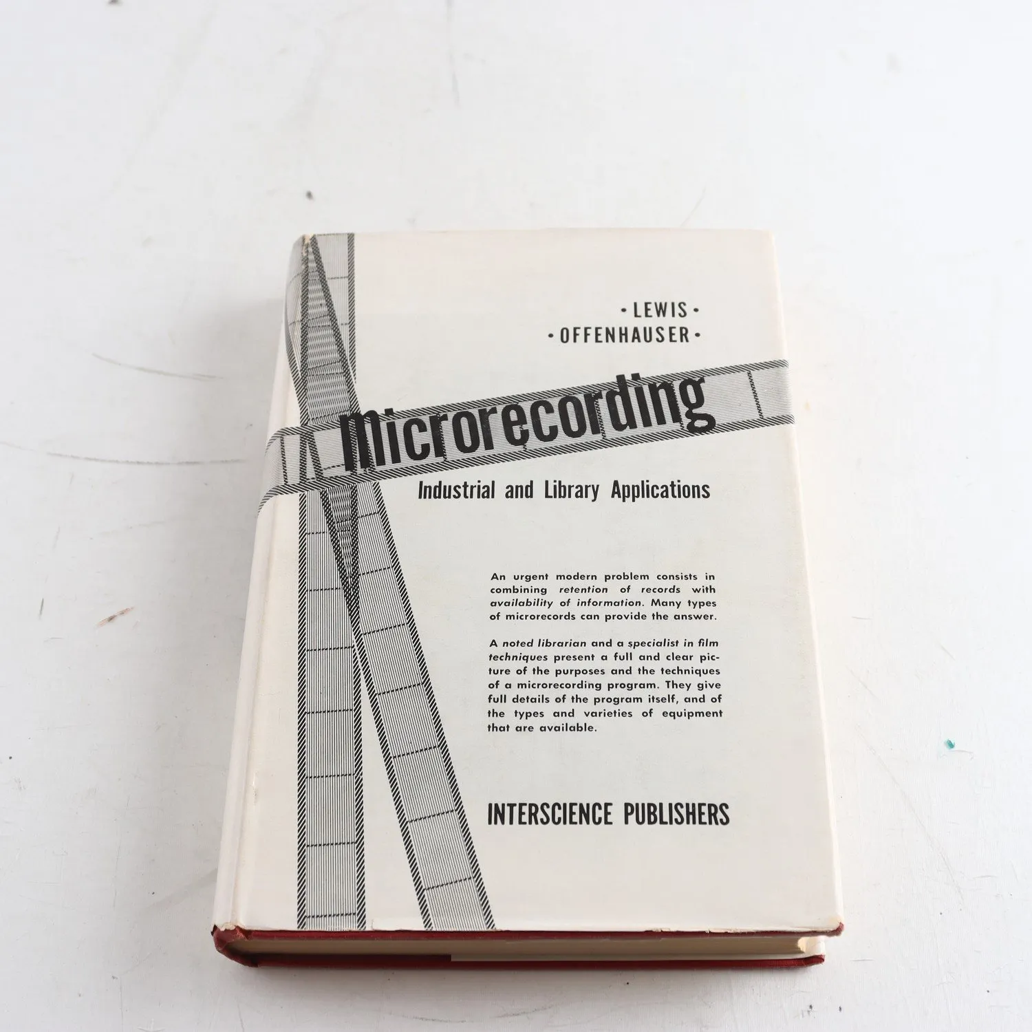 Microrecording: Industrial and Library Applications