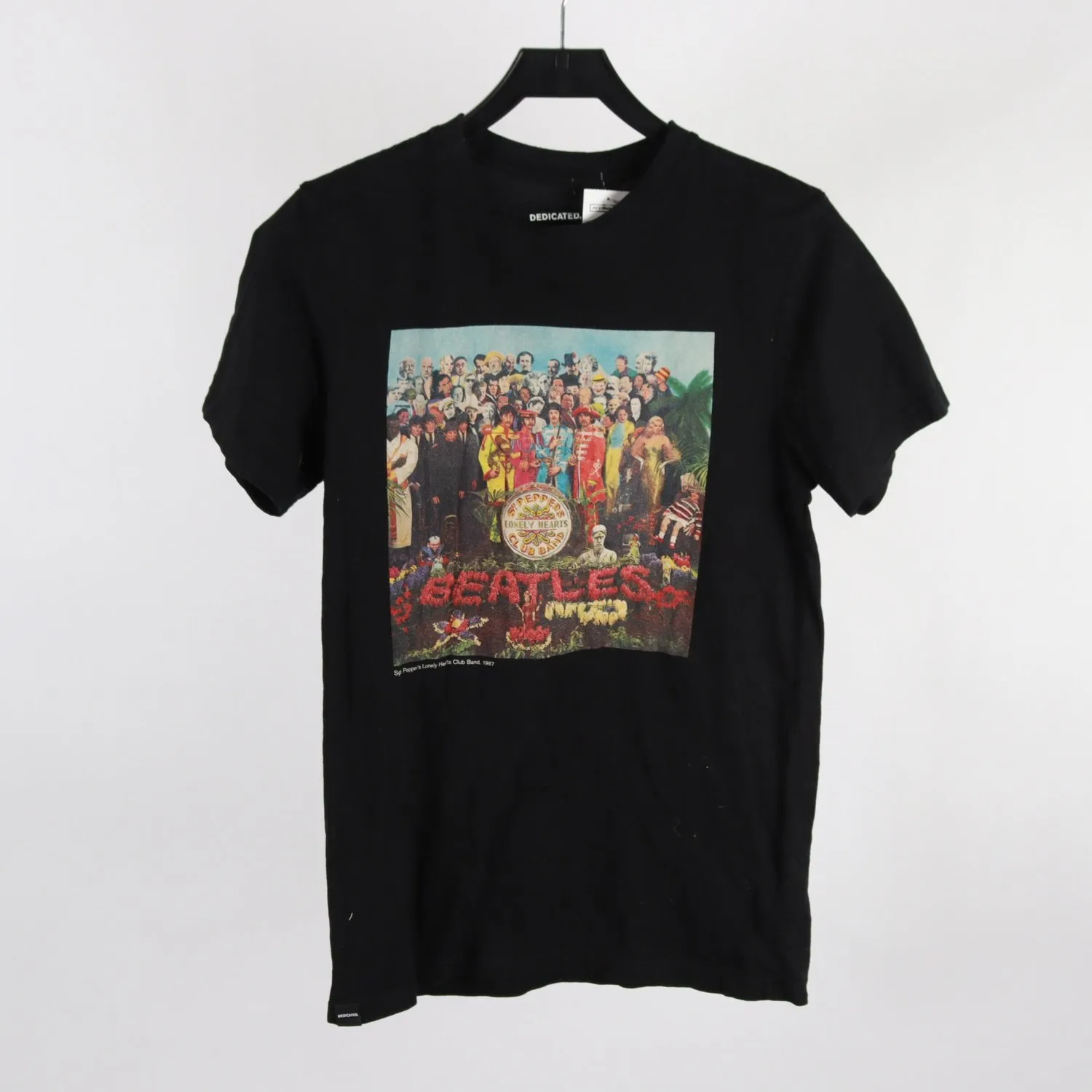 T-shirt, Dedicated, Beatles, svart, stl. S