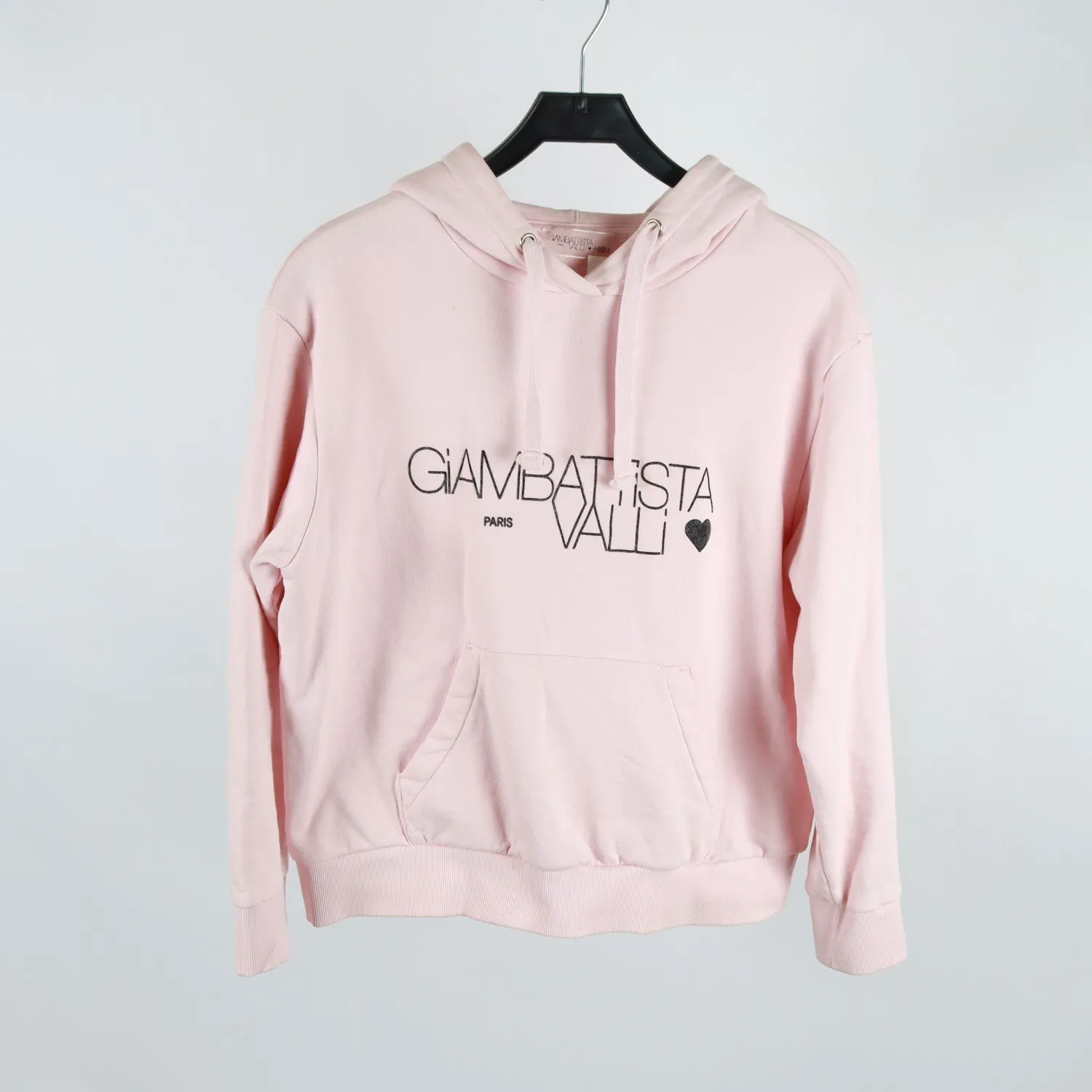 Hoodie, Giambattista Valli x H&M. rosa, stl. M