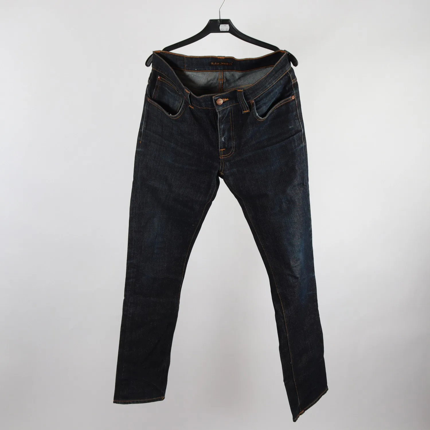 Jeans, Nudie ”Grim Tim”, stl. 33/34