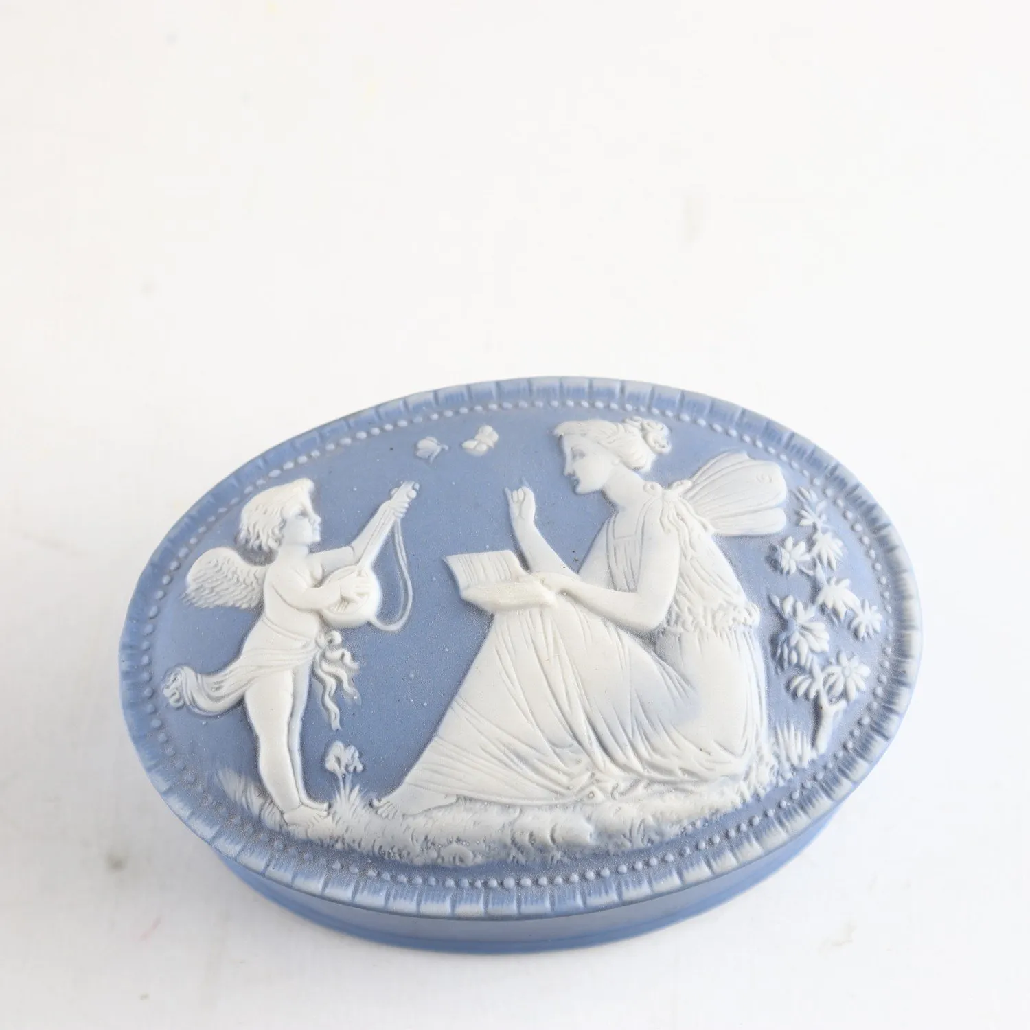 Lockskål, Jasperware, Wedgwood, 1900-tal