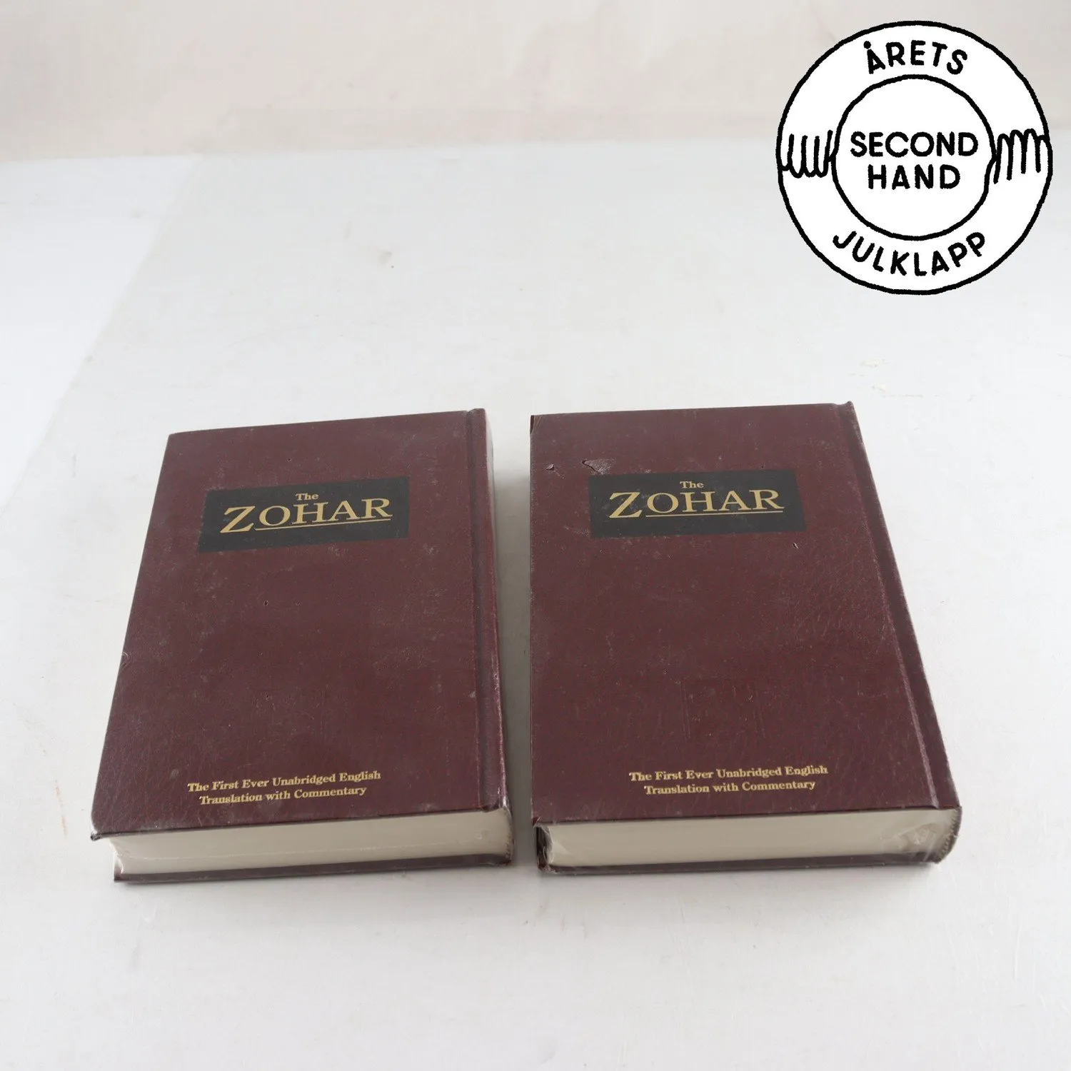 The Zohar, Vol. 22 & 23 (inplastade) samfraktas ej