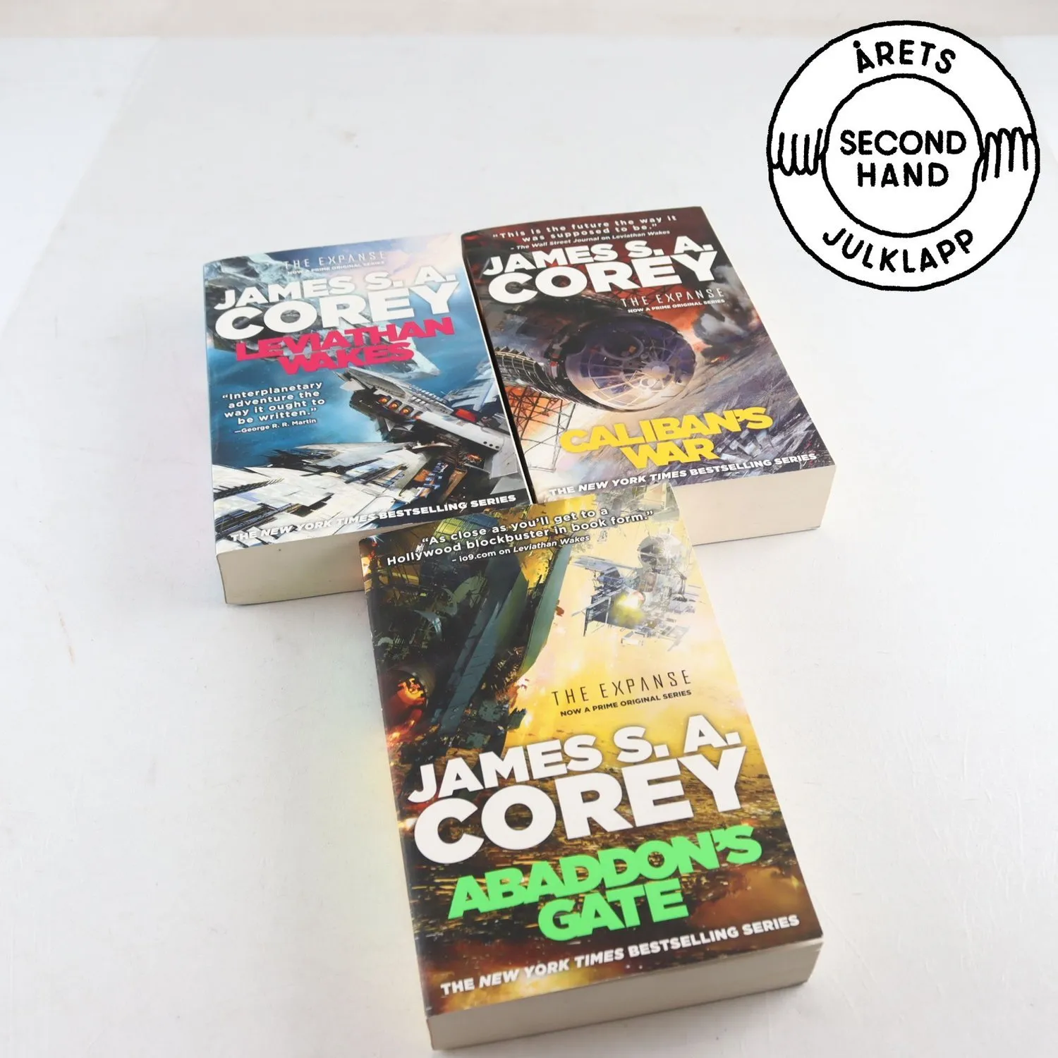 James A. Corey, The Expanse, Vol. 1-3