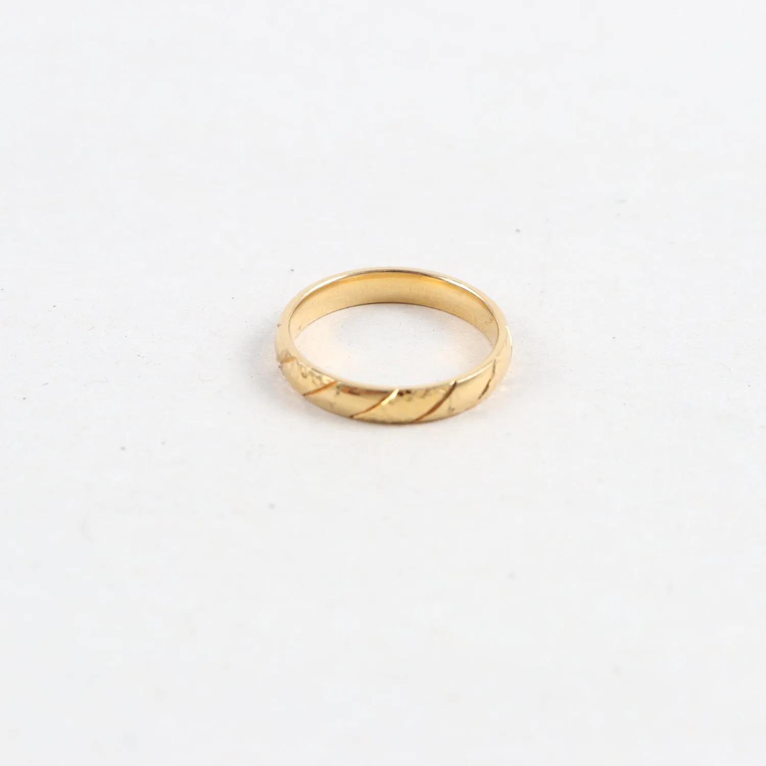 Ring, guld 18K, vikt: 2,3g