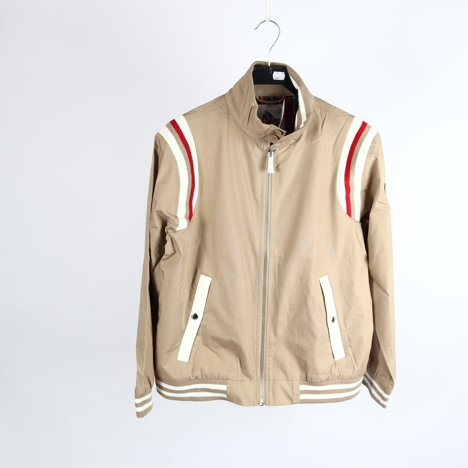 Vårjacka, Harrington, beige, stl. M