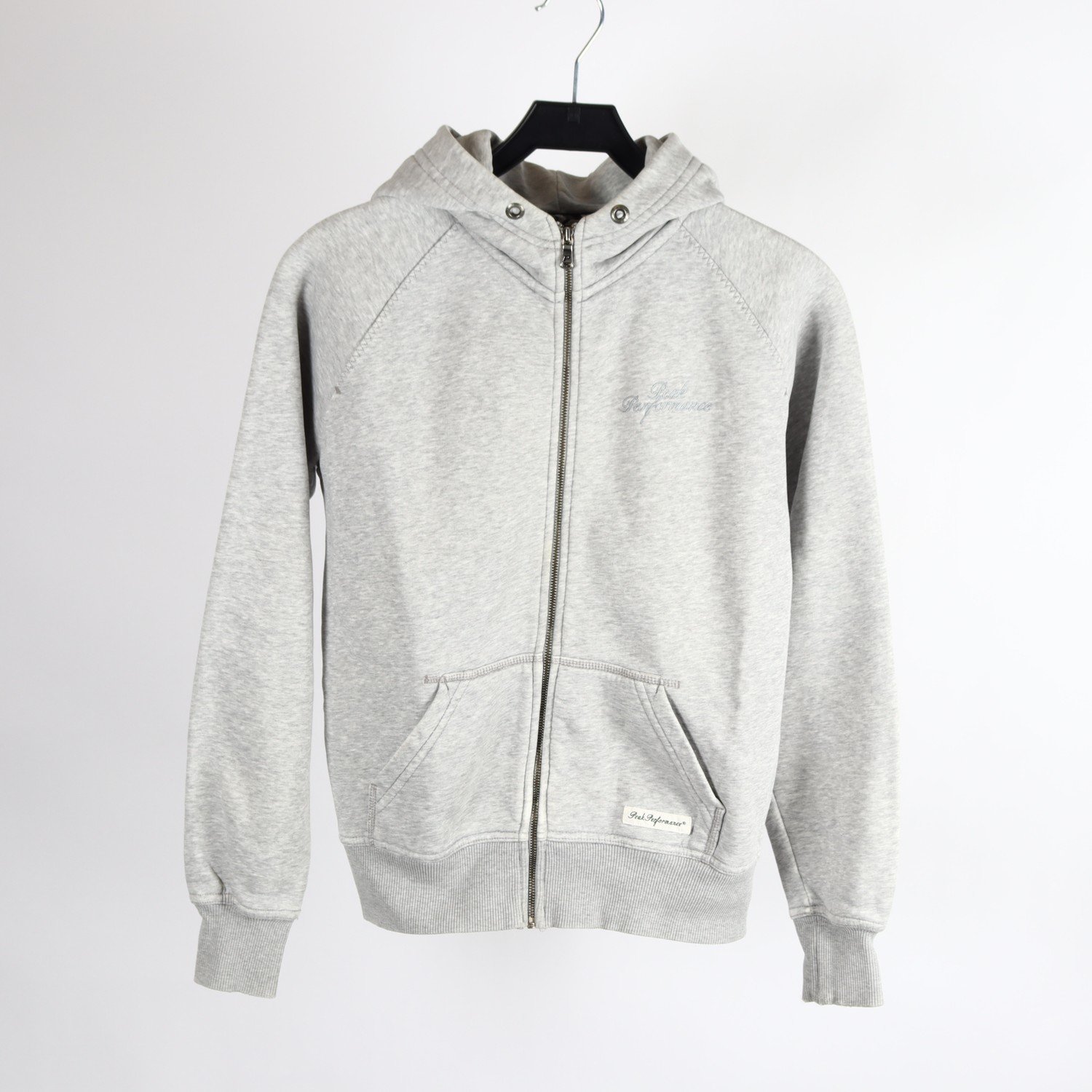 Hoodie, PeakPerformance, grå, stl. M