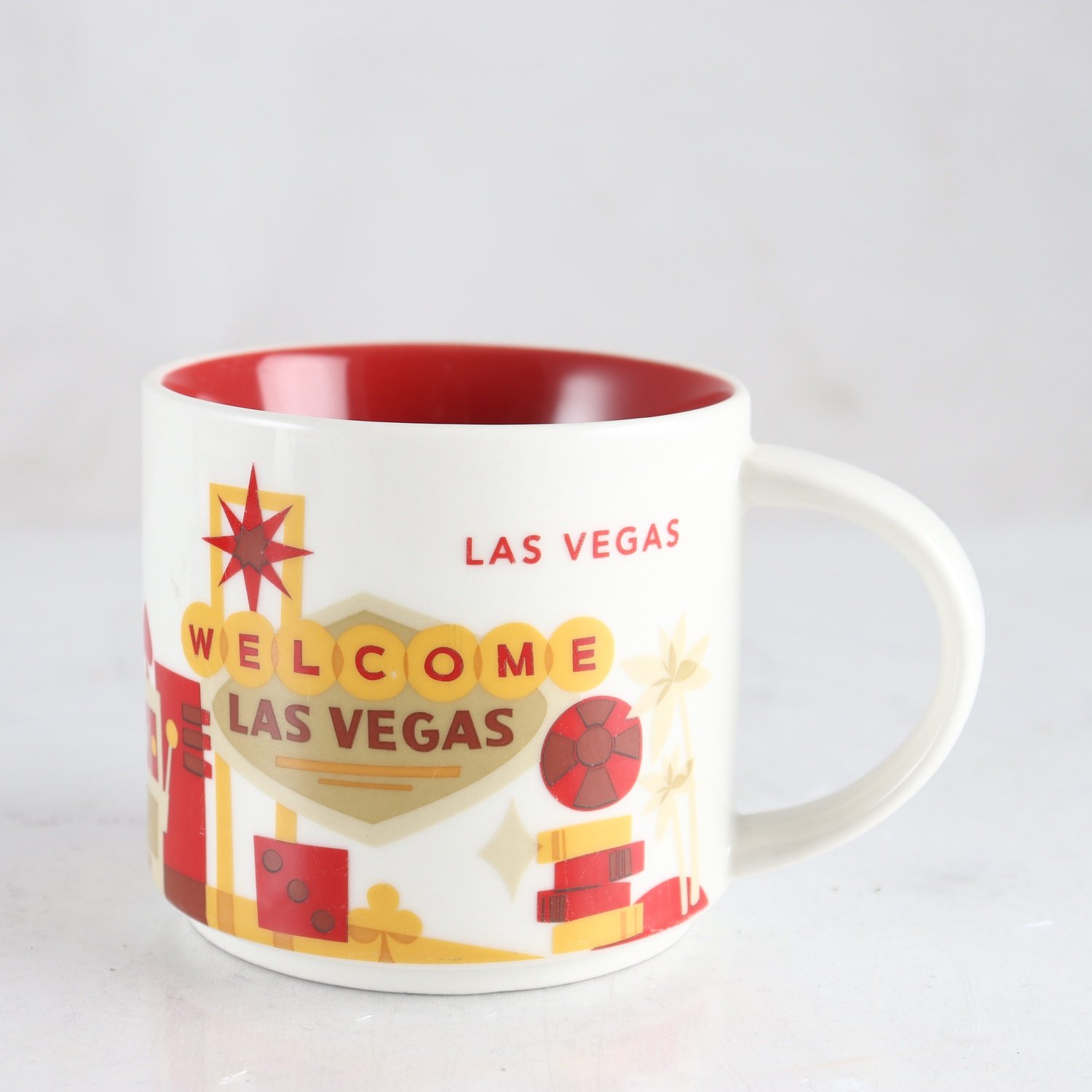 Mugg, Las Vegas, Starbucks coffee,You are here, 2014