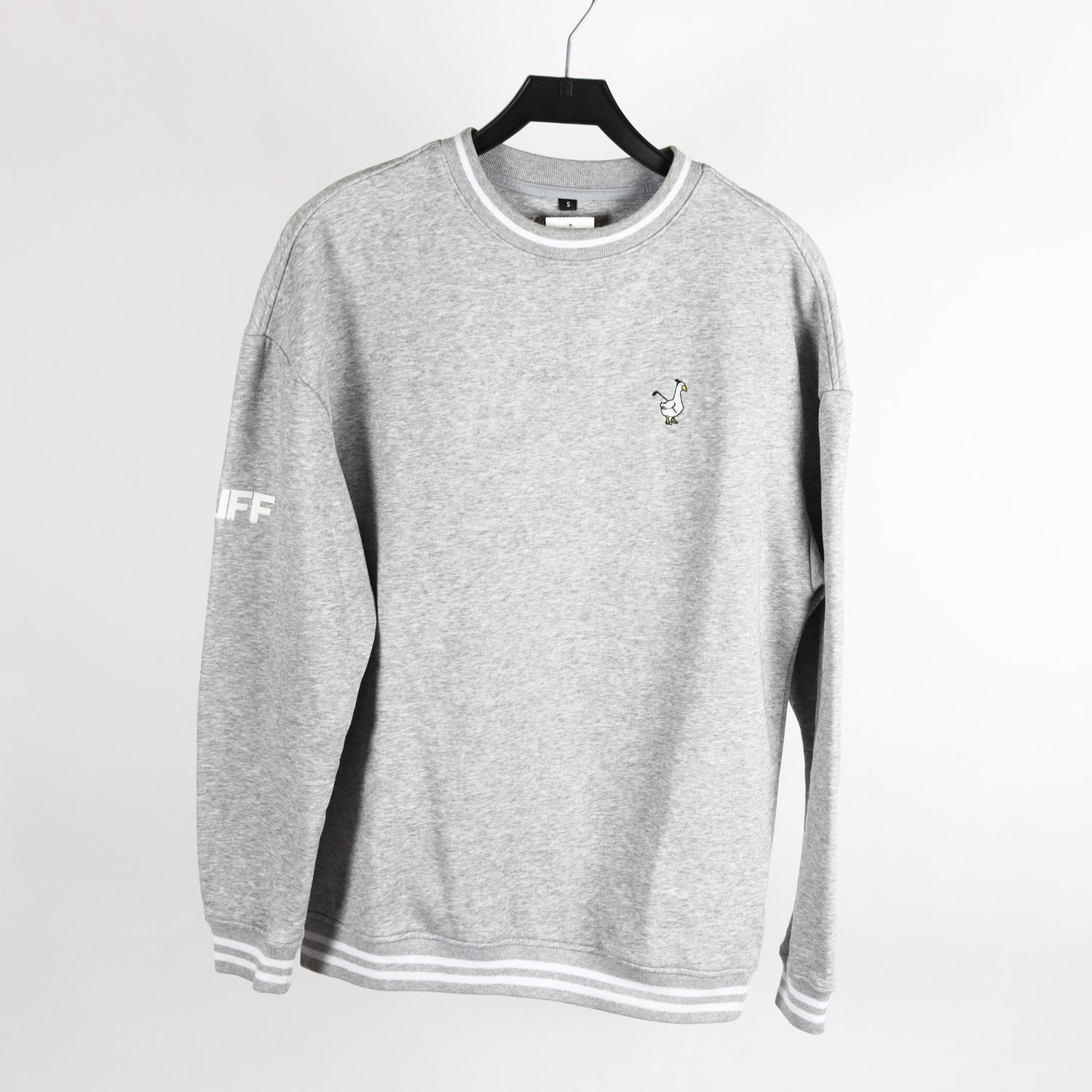 Sweatshirt, Duck Hook, grå, stl. S