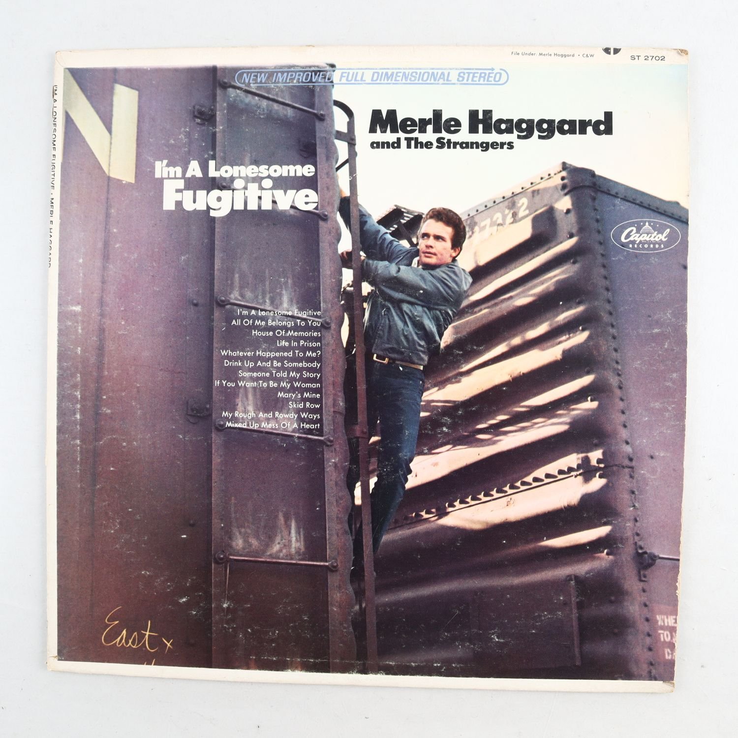 LP Merle Haggard And The Strangers, I’m A Lonesome Fugitive