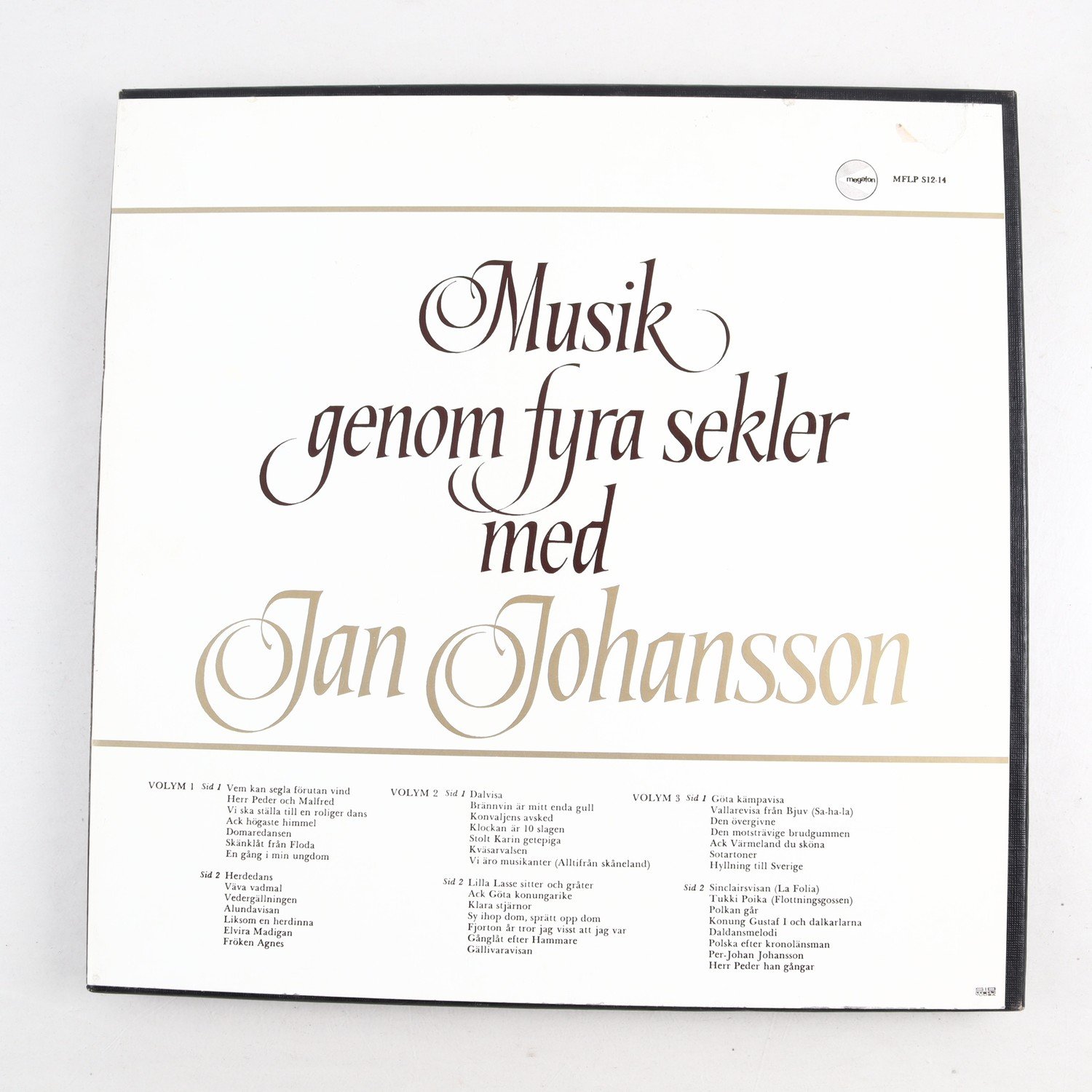 LP Jan Johansson, Musik Genom Fyra Sekler