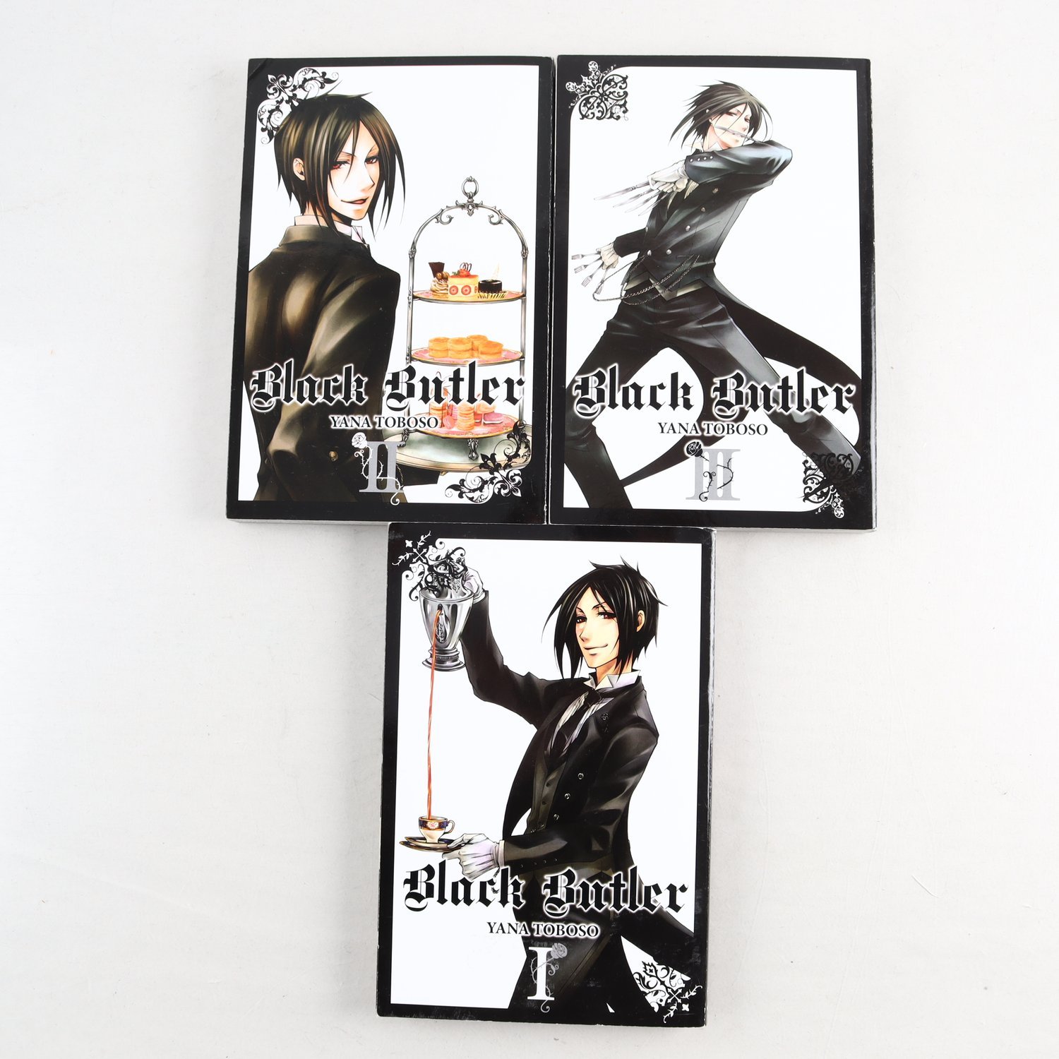 Bokpaket Yana Toboso, Black Butler, del 1-3