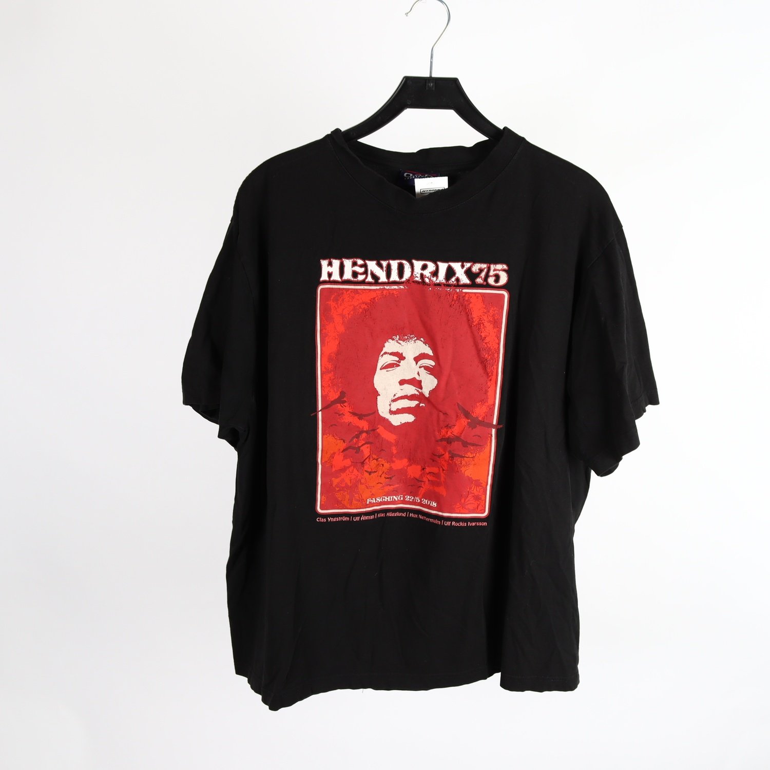 T-shirt, Jimi Hendrix, svart, stl. 2XL