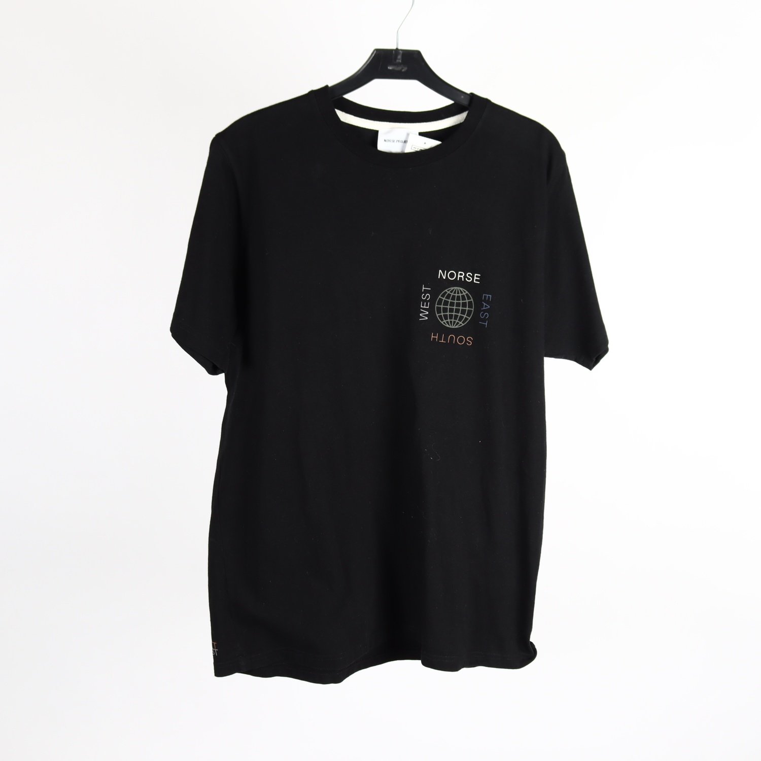 T-shirt, Norse Projects, svart stl. L