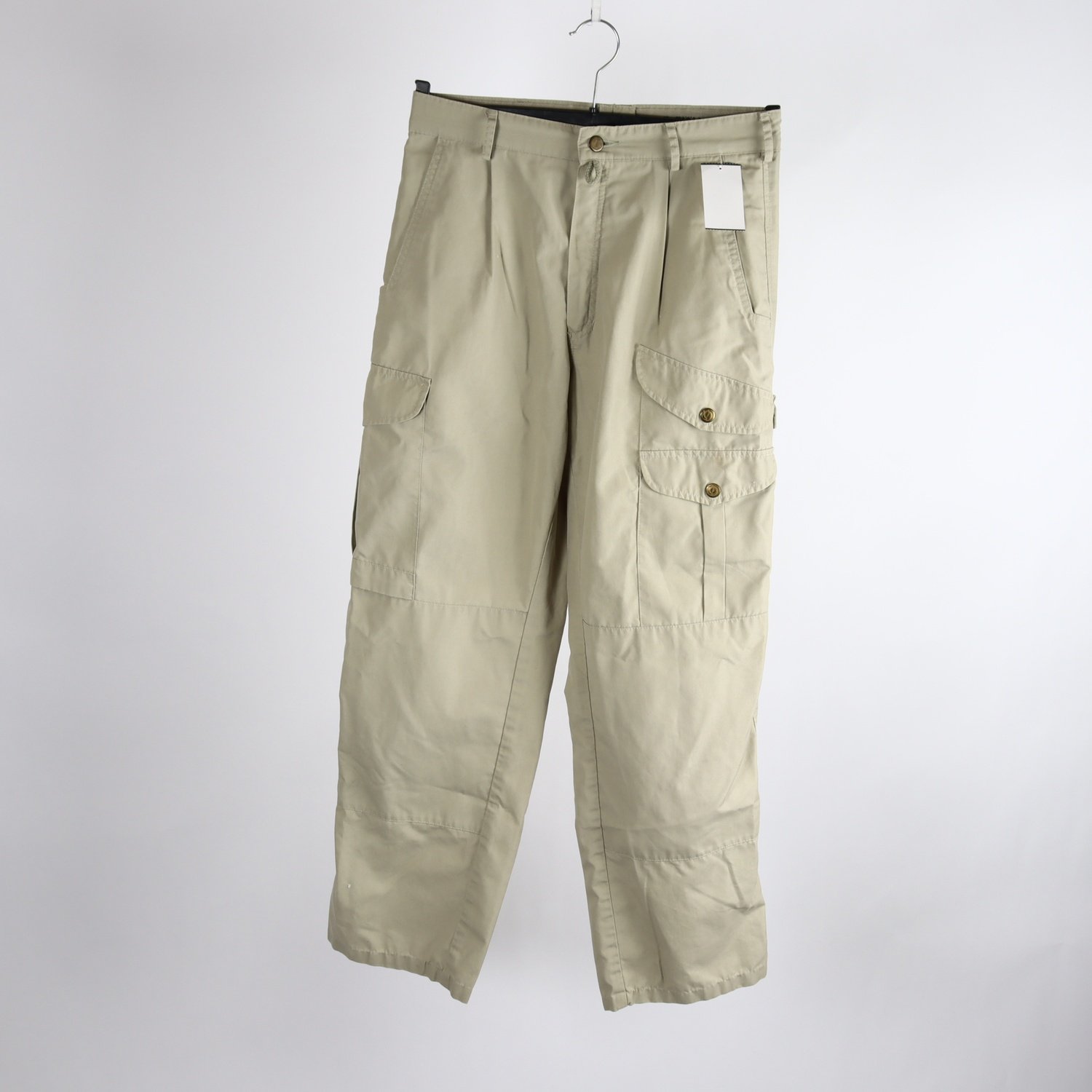 Fritidsbyxor, Fjällräven, beige, stl. 40