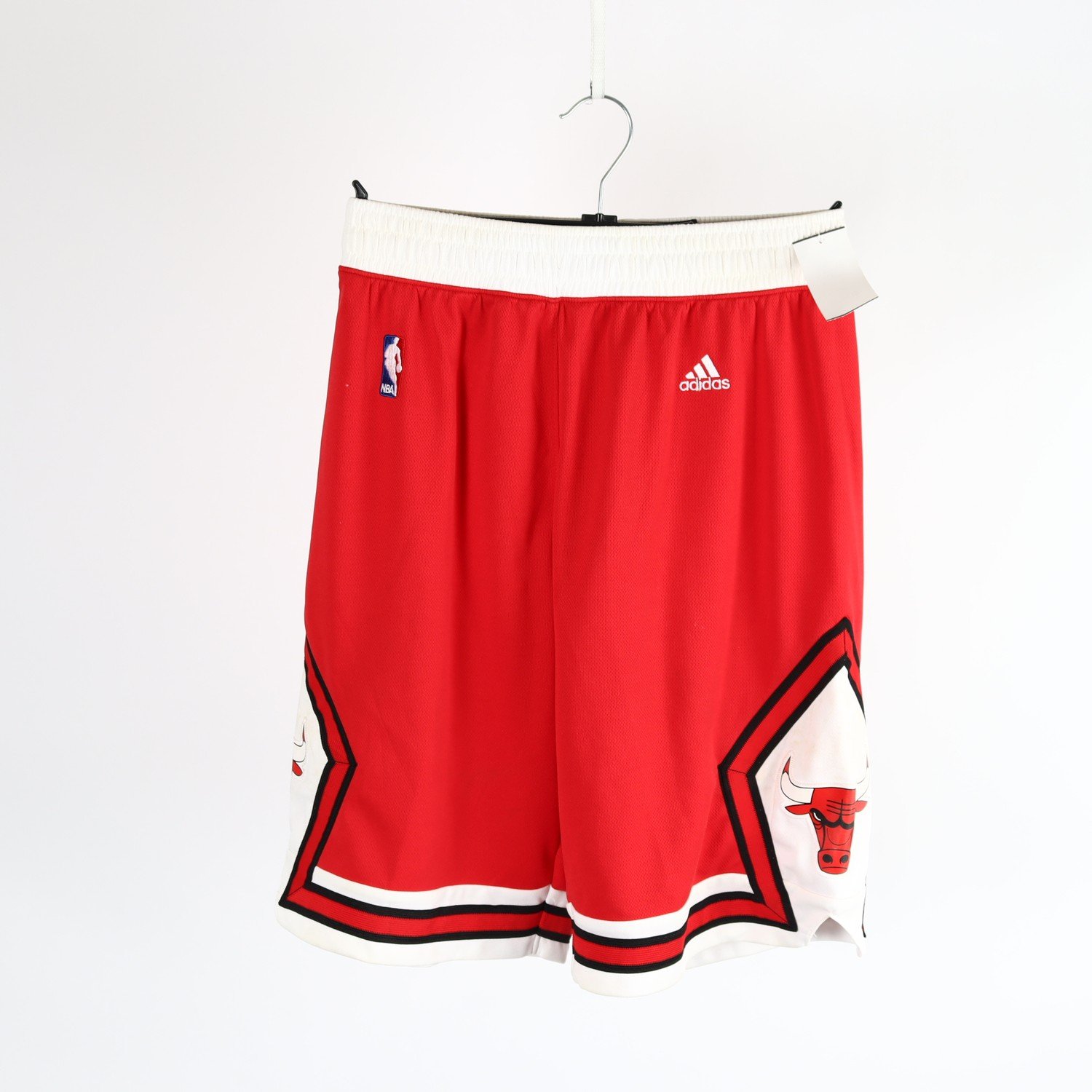 Shorts, Adidas, ”Chicago Bulls”, röd, stl. S