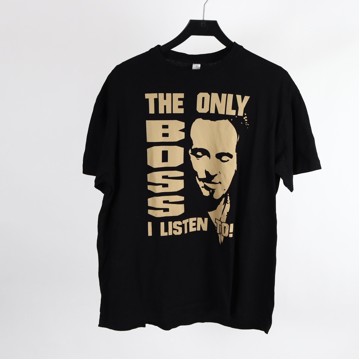 T-shirt, The Boss, svart, svart, stl. XL