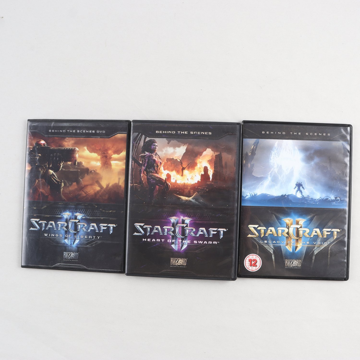 DVD Star Craft 2, Behind the Scenes, 3 titlar