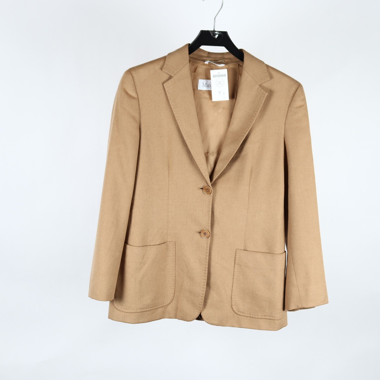 Kavaj, MaxMara, brun, stl. 34