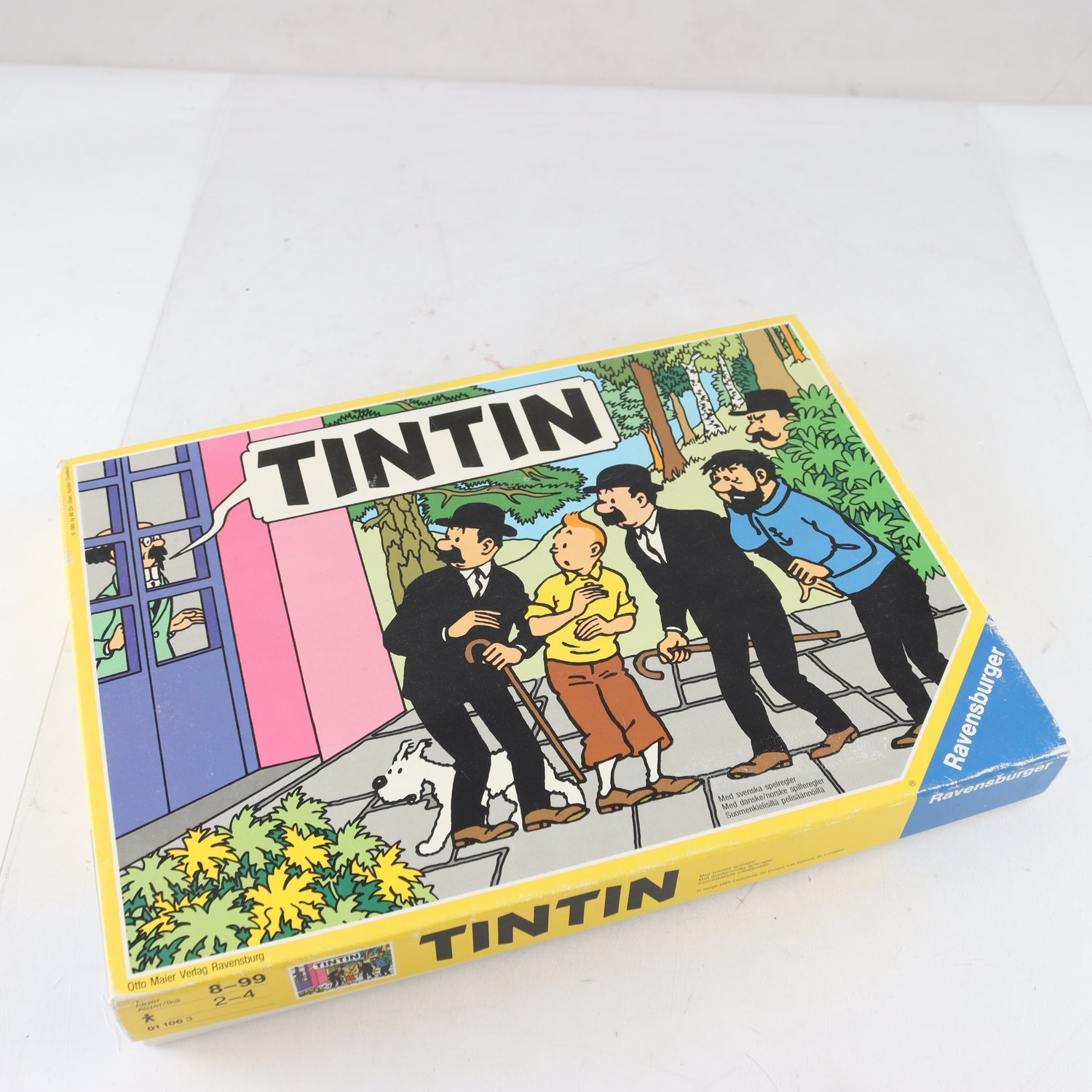 Brädspel, Tintin, Ravensburger 1985