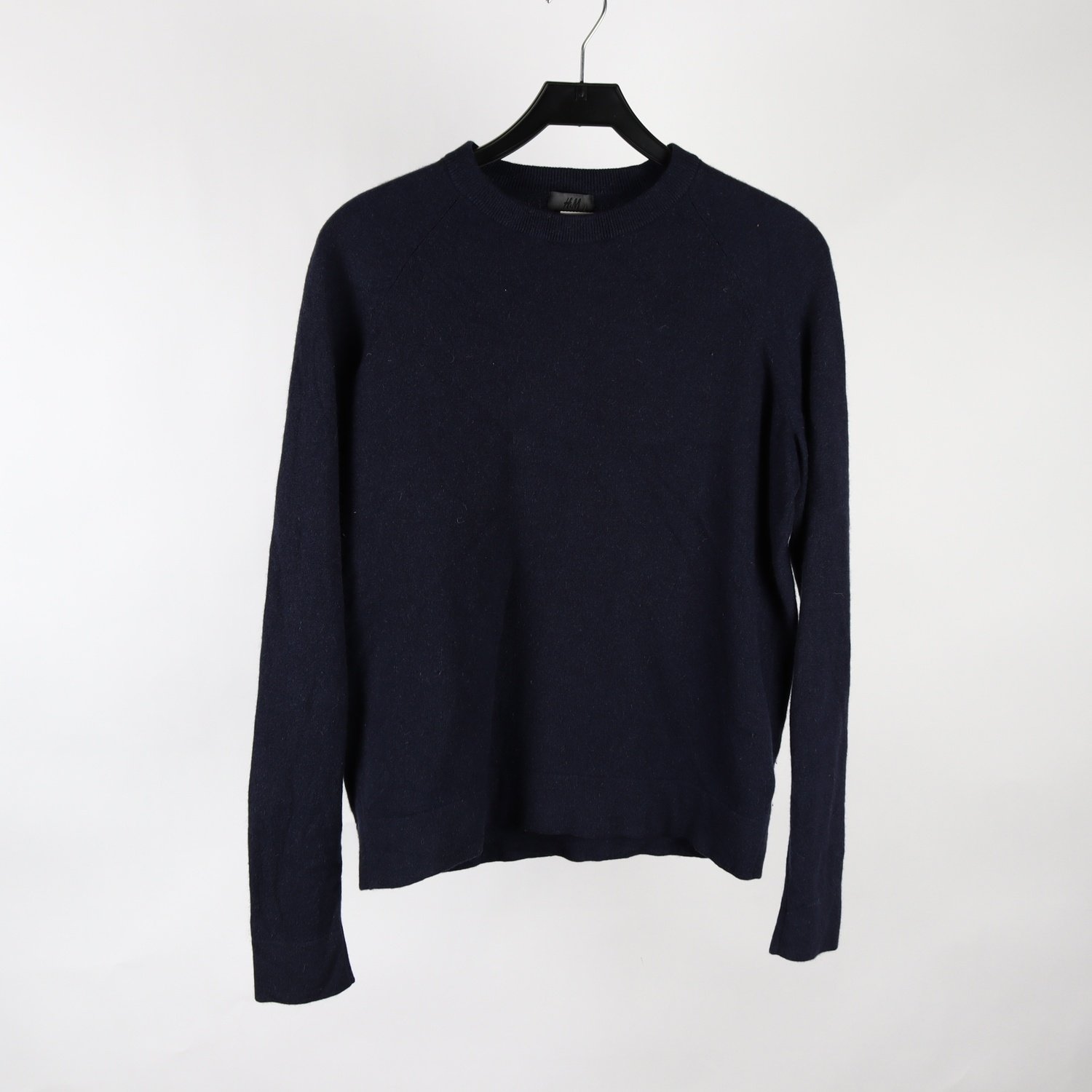 Tröja, H&M, blå, cashmere, stl. M