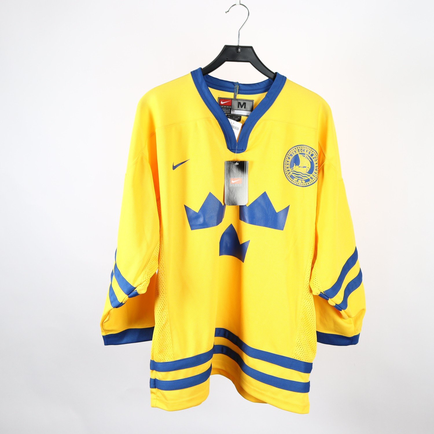 Hockeytröja, Nike, Tre Kronor, gul, stl. M