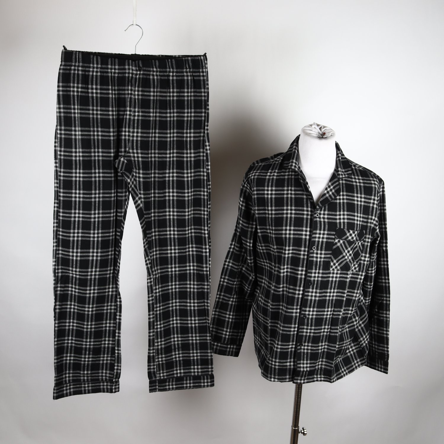 Pyjamas Set, KappAhl, rutig, stl. M