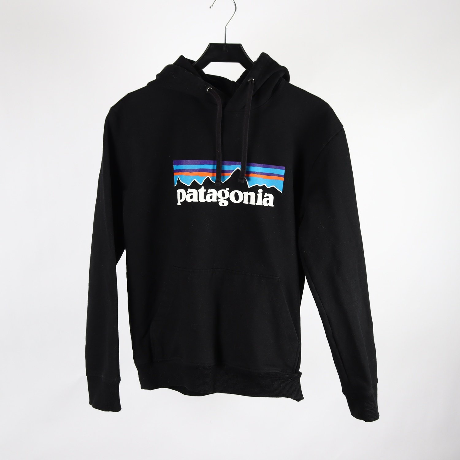 Hoodie, Patagonia, svart, stl. S