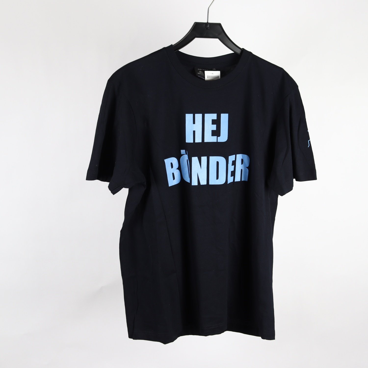 T-shirt, D.I.F., blå, stl. XL