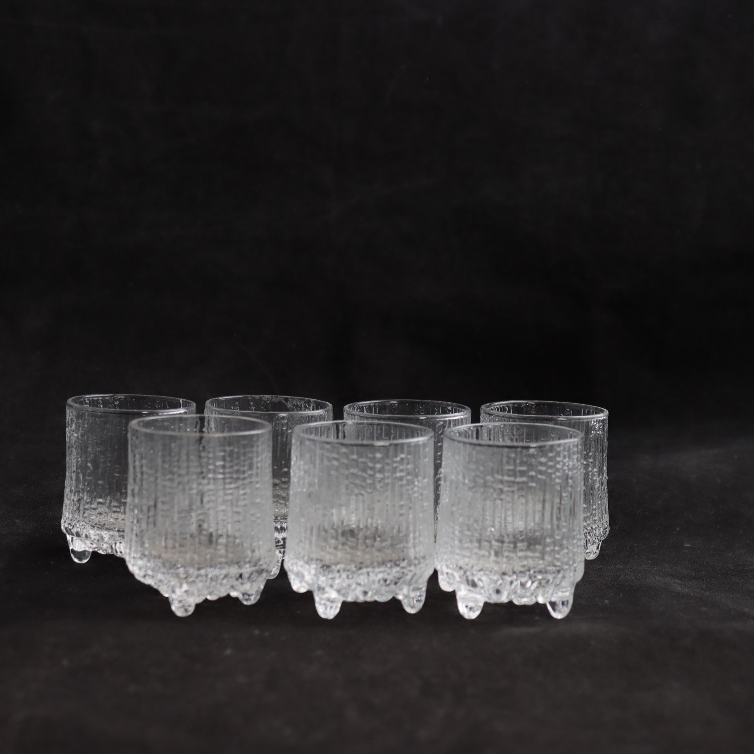 Glas, Ultima Thule, Tapio Wirkkala, Ittala, Finland, 7 st