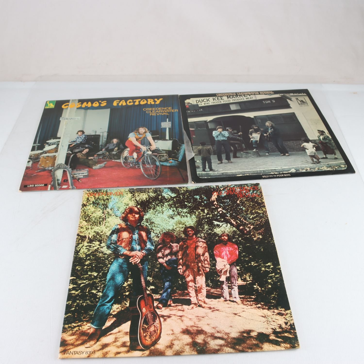 LP Creedence Clearwater Revival, 3 titlar