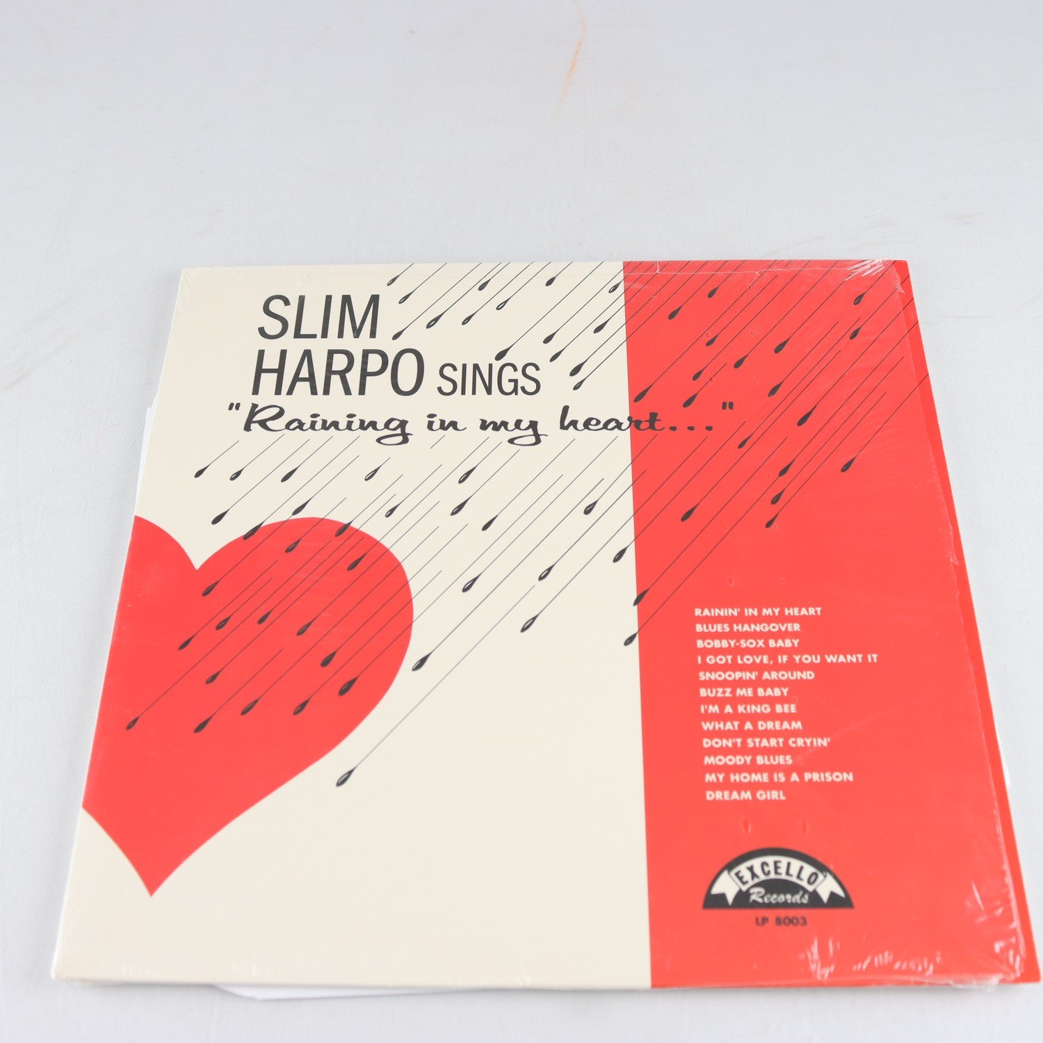 LP Slim Harpo, Sings ”Raining In My Heart…”