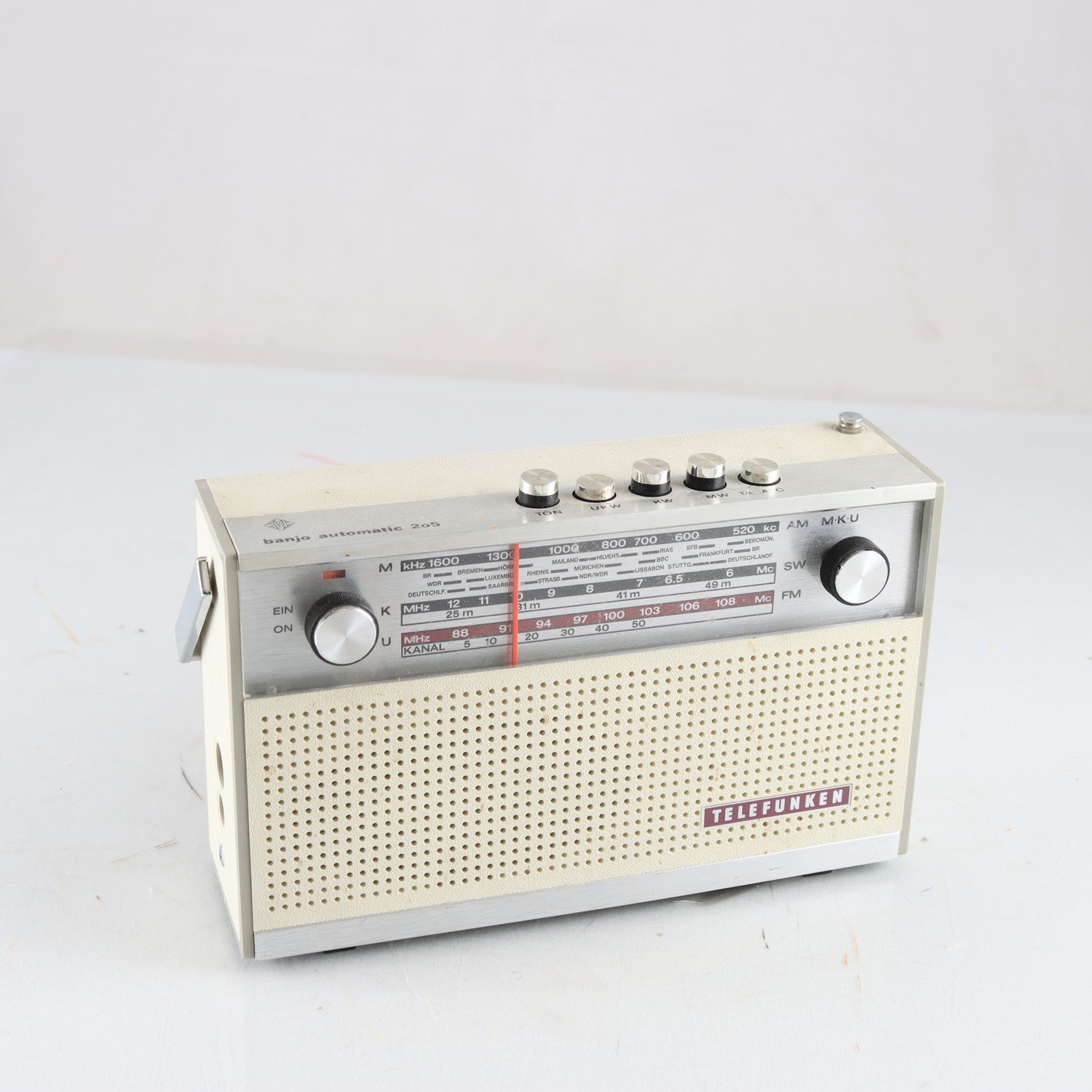 Radio, Telefunken Banjo Automatic 2o5