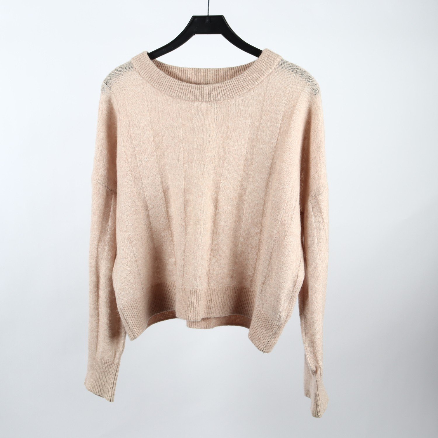 Tröja, H&M, beige, mohair, stl. M