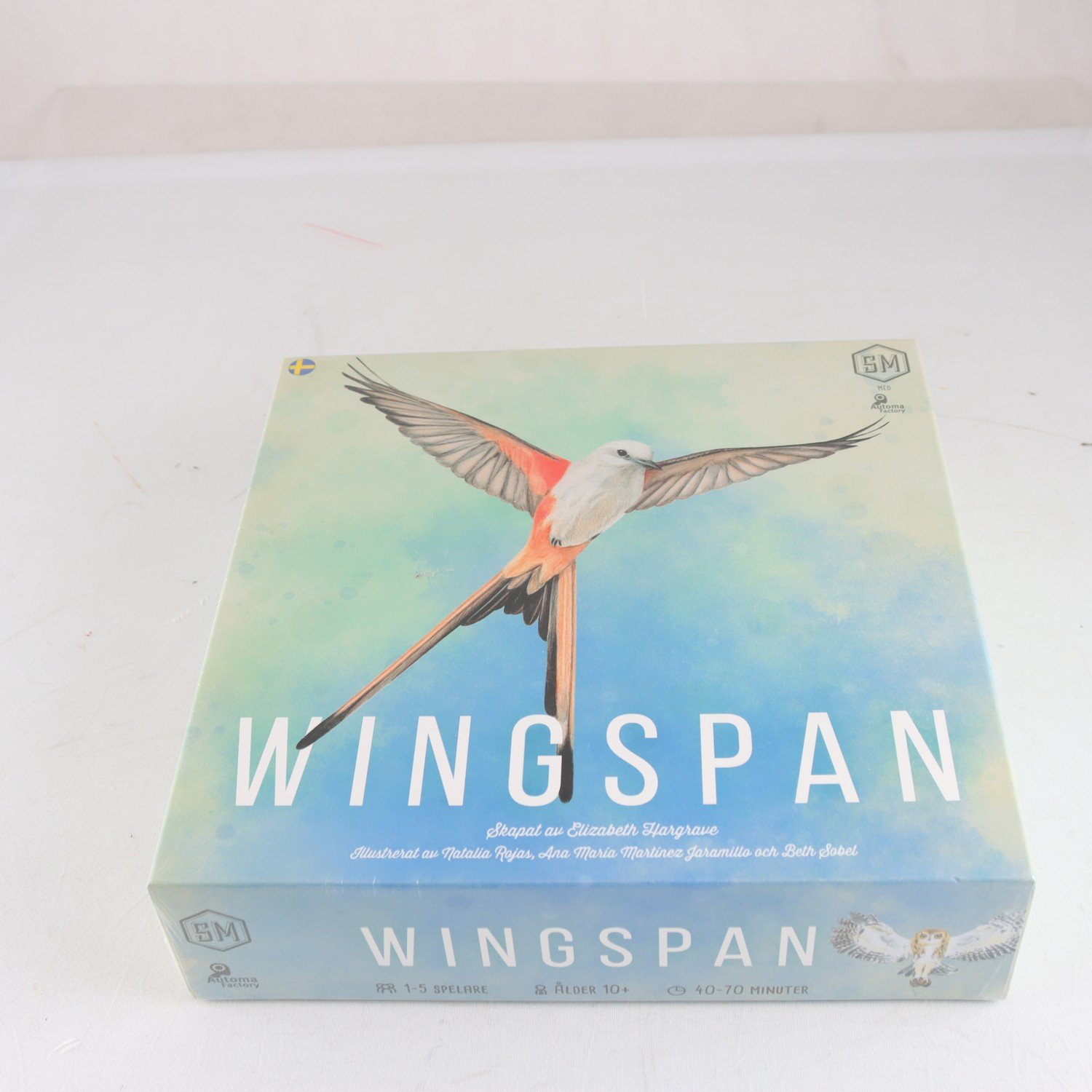 Spel, Wingspan.