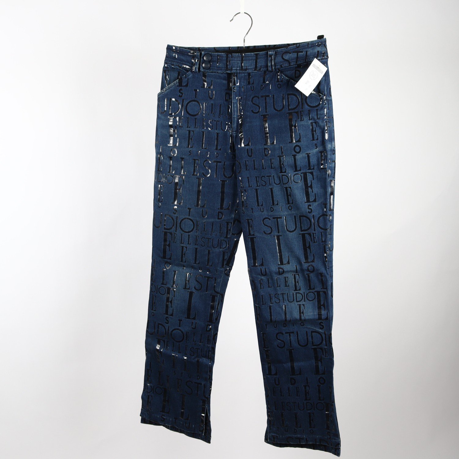 Byxor, Elle Studio, blå, jeans, stl. 40