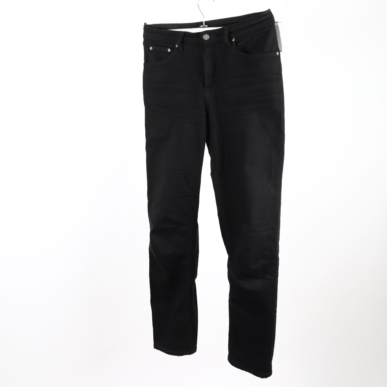 Jeans, Nudie Jeans, svart, Straight Sally, stl. 30/30