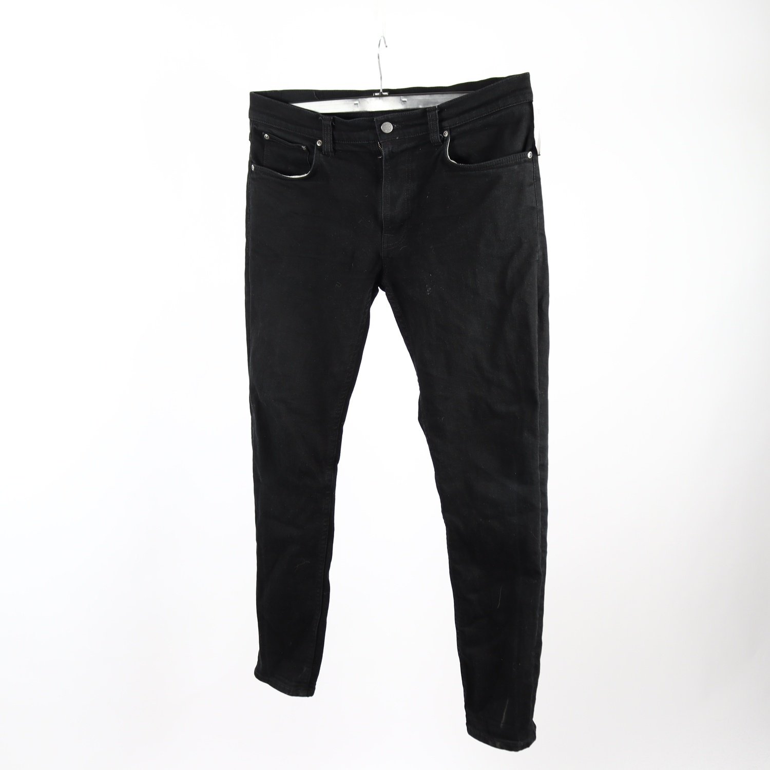 Jeans, Nudie Jeans, svart, Lean Dean, stl. 36/32