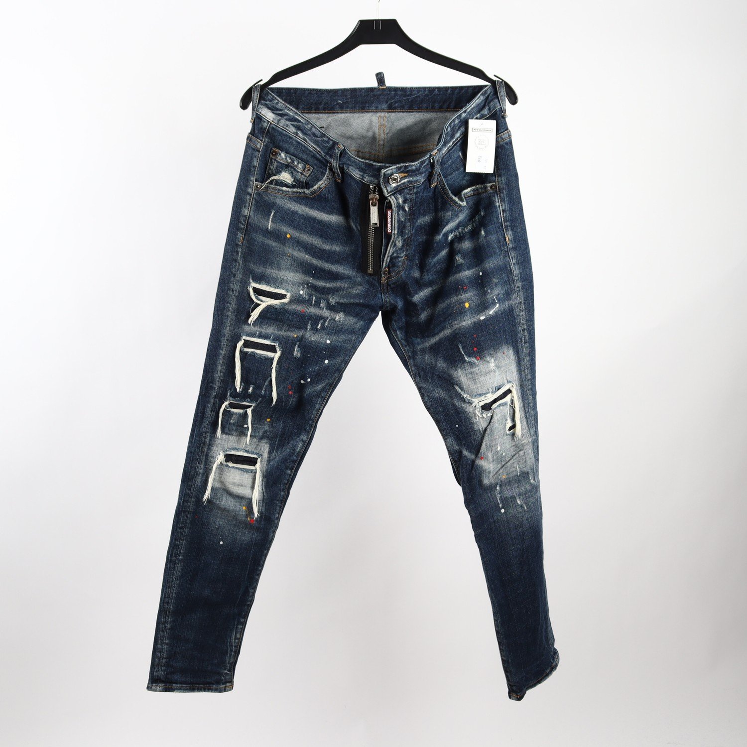 Jeans, Dsquared2, blå, stl. 48