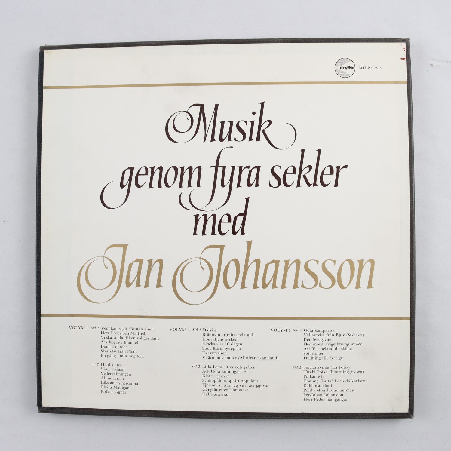 LP Jan Johansson, Musik Genom Fyra Sekler