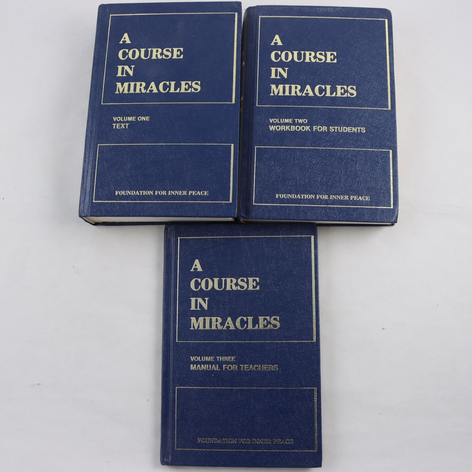 A Course In Miracles, Vol. 1-3