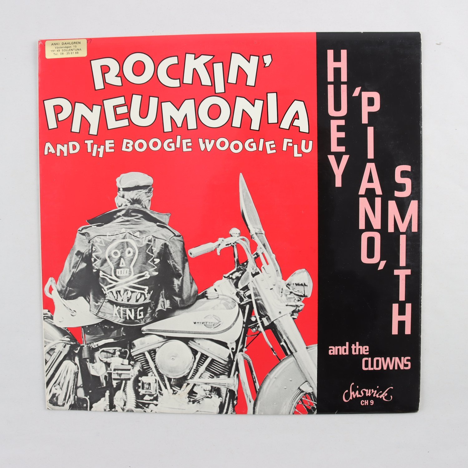 LP Huey Smith And The Clowns, Rockin’ Pneumonia And The Boogie Woogie Flu